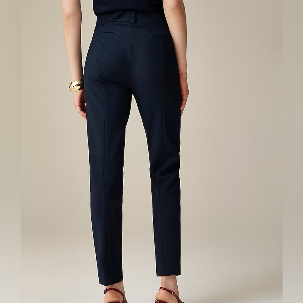 J. Crew Dark Blue Straight Leg Pants